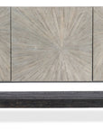 Melange - Ground Perspective Credenza - Pearl Silver