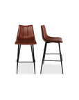 Alibi - Barstool (Set of 2) - Brown