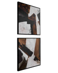 Tactile Inspiration - Framed Abstract Art (Set of 2)