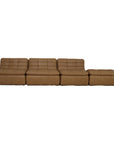 Lino - Lounge Modular Sectional - Tan