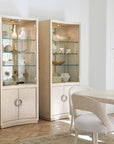 Nouveau Chic - Display Cabinet - Light Brown