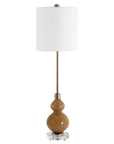 Sienna - Glass Buffet Lamp - Caramel