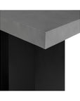 Lithic - Outdoor Bar Table - Black