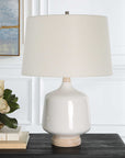 Opal - Table Lamp - Gloss White