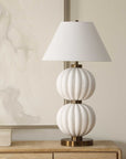 Irena - Sphere Table Lamp - White
