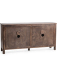 Lina - 4 Door Cabinet - Kona Brown