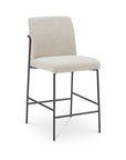 Danny - Counter Stool - Ivory / Beige