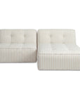 Sunseeker - 2 Piece Outdoor Nook - Brown Stripe