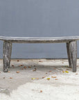 Fade To Black - Wood Bench - Black / White