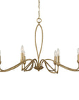 Corella - 8 Light Chandelier - Gold