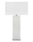 Pillar - Marble Table Lamp - White