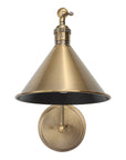 Exeter - 1 Light Adjustable Sconce - Gold