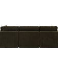 Cates - Dream Modular Sectional - Dark Green