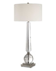 Crista - Crystal Lamp - Pearl Silver