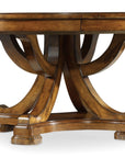 Tynecastle - Round Pedestal Dining Table With One 18" Leaf