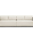 Remsen - Outdoor Sofa - White / Brown