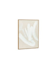 Chorus - Framed Painting - Beige