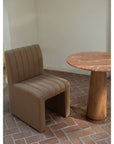 Sally - Dining Chair - Light Brown