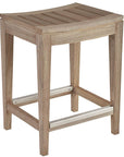 Coastal Living Outdoor - Saratoga Counter Stool - Light Brown