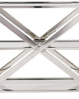 Modern - Draper Bar Cart - Pearl Silver