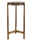 Eternity - Brass Accent Table - Bronze