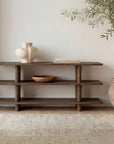 Casey - Small Standard Bookcase - Dark Brown