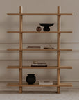 Casey - Large Standard Bookcase - Light Brown