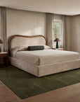 Camilla - Queen Bed - Oat / White / Beige