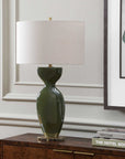 Curhan - Glaze Table Lamp - Green