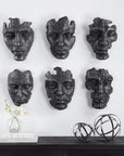Self-Portrait - Metallic Wall Decor (Set of 6)