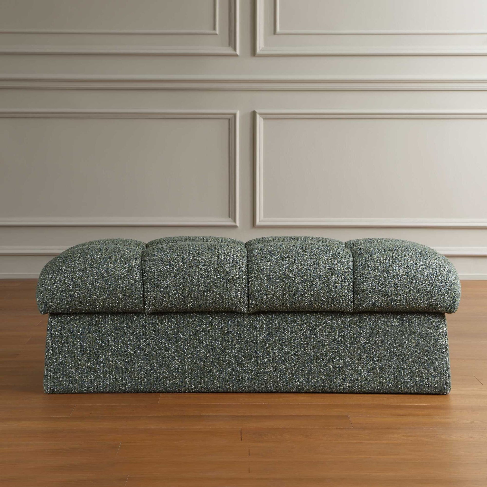 Harlem - Bench - Moss Green / Lake Blue