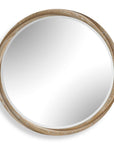 Landry - Round Mirror - Light Wood