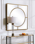 Stanford - Square Mirror - Gold