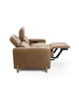 Kadon - Leather Power Recliner Sofa - Tan
