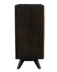 Reina - Modern 2 Door Cabinet - Woodtone