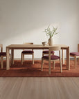Daifuku - Large Dining Table - Brushed Oak / Natural