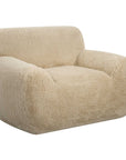 Abide - Sheepskin Accent Chair - Beige