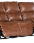 MS - Crosby Zero Gravity Power Sofa With Power Headrest - Brown