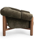 Sansa - Accent Chair - Olive Green