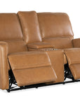 SS - Somers Power Console Loveseat With Power Headrest