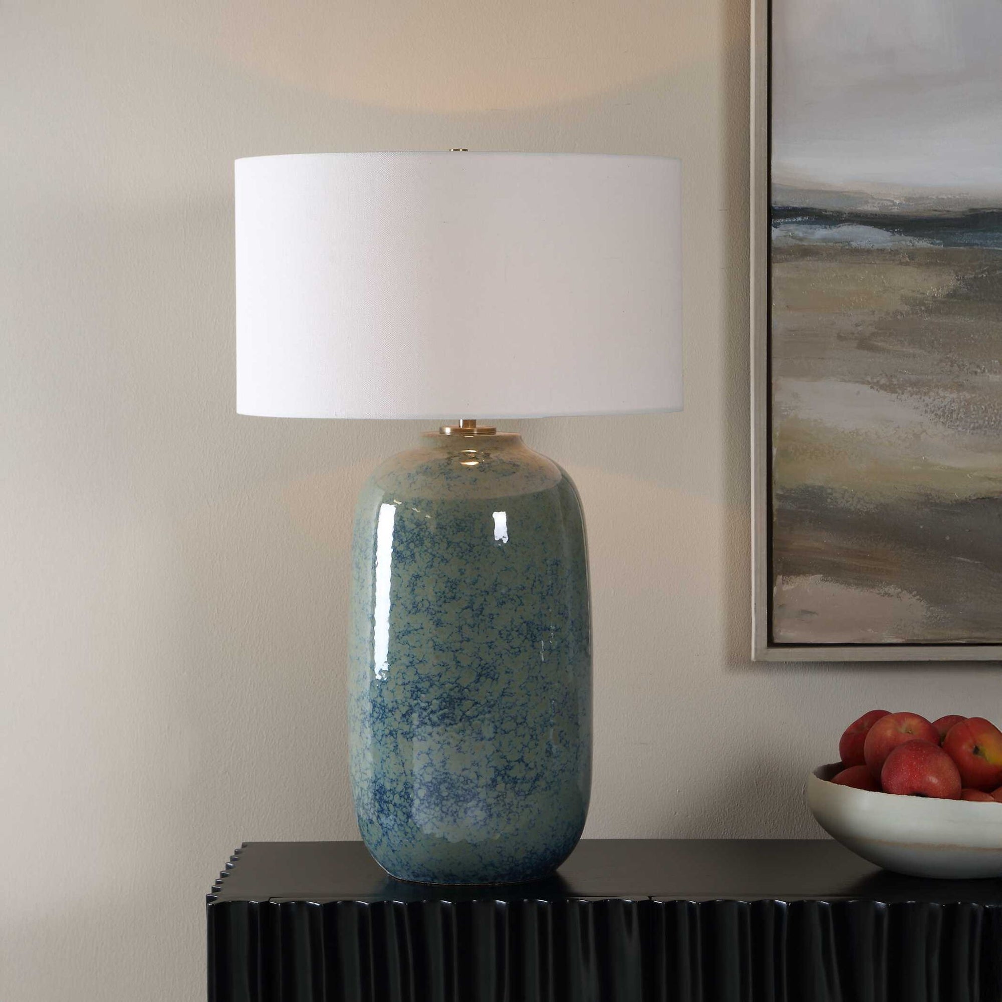 Caliendo - Table Lamp - Blue &amp; Sage