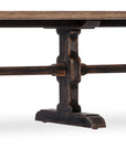 Americana - Trestle Rectangle Cocktail Table - Dark Brown