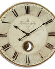 Harrison Gray - 30" Clock - Beige