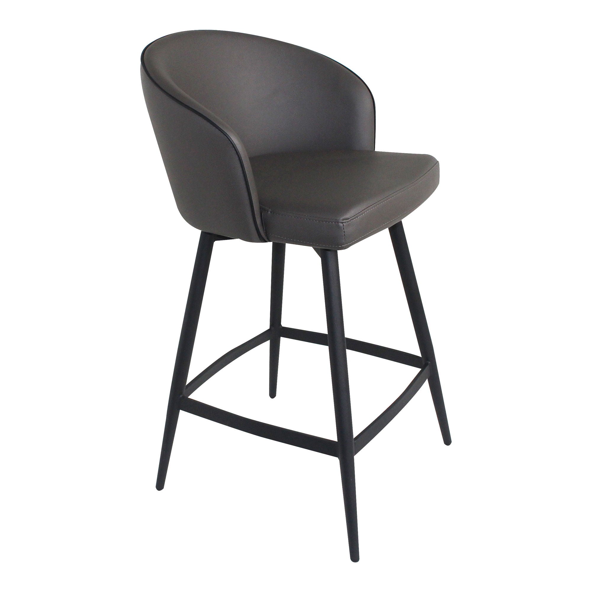 Webber - Swivel Counter Stool - Charcoal