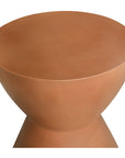 Hourglass - Outdoor Stool - Light Brown