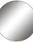 Clip - Modern Round Mirror