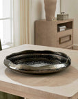 Stardust Ripple - Indoor-Outdoor Bowl - Black