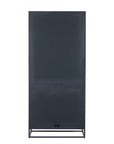 Getaway - Santorini Tall Metal Kitchen Cabinet - Black