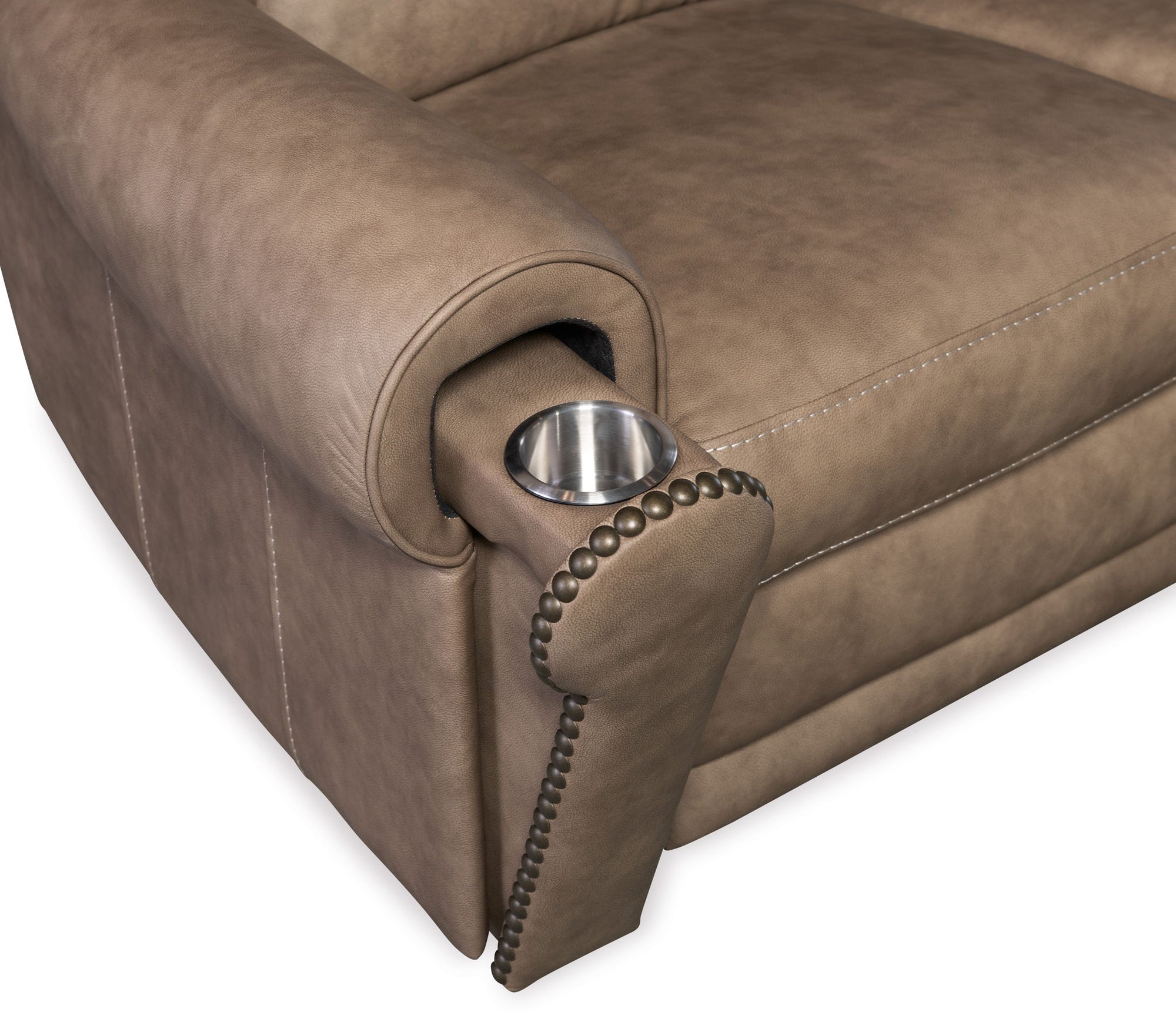 MS - Duncan Power Sofa With Power Headrest &amp; Lumbar