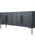 Fishbone - Sideboard - Black